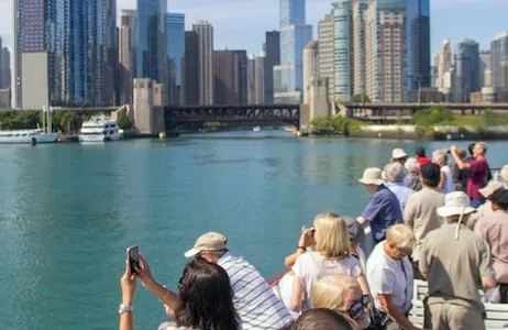 Chicago Ticket Chicago: cruzeiro turístico de 1,5 hora para conhecer a arquitetura