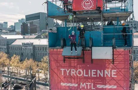 Montreal Ticket Experiência MTL Zipline