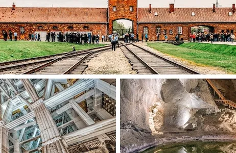 Oświęcim Ticket Auschwitz e minas de sal de Wieliczka: ingressos + visita guiada de Cracóvia