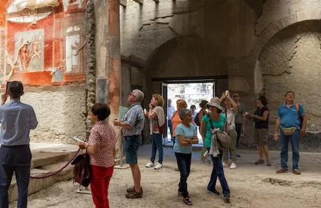 Pompeya Ticket Pompeia e Herculano: bilhete de acesso rápido + tour guiado
