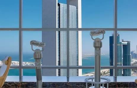 Abu Dhabi Ticket Ingresso para o deck de observação da Etihad Tower + pacotes de alimentos e bebidas