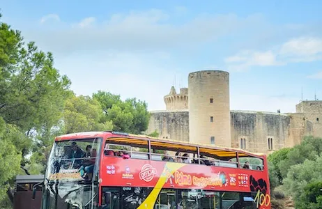 Palma de Mallorca Ticket Autocarro hop-on hop-off para Maiorca