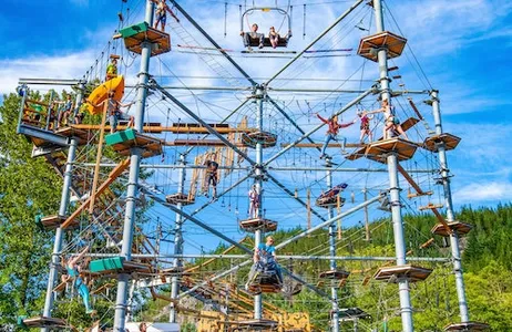 Squamish Ticket Parque de aventura aérea Rope Runner