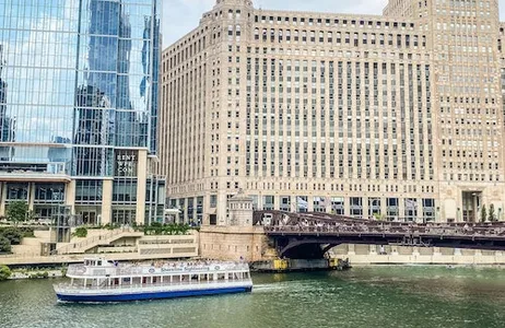Chicago Ticket Chicago: Cruzeiro no Rio Arquitetônico saindo da Michigan Avenue