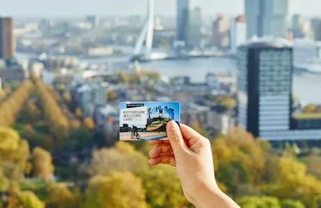 Rotterdam Ticket Cartão de boas-vindas a Roterdã