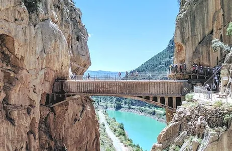 Ardales Ticket Caminito del Rey de Málaga: excursão guiada em grupo