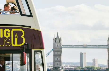London Ticket Londres: Big Bus Hop-on Hop-off Tour, passeio a pé e cruzeiro no rio