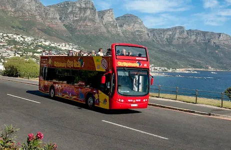 Cape Town Ticket Ônibus hop-on hop-off Cidade do Cabo e Teleférico da Table Mountain