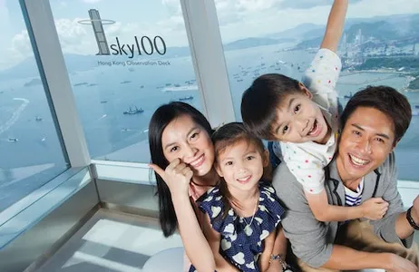 Hong Kong Ticket deck de observação sky100 Hong Kong