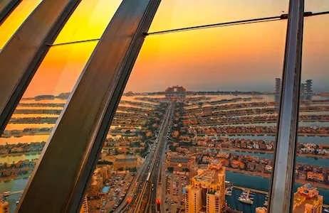 Dubai Ticket The View at the Palm - experiência VIP Lounge