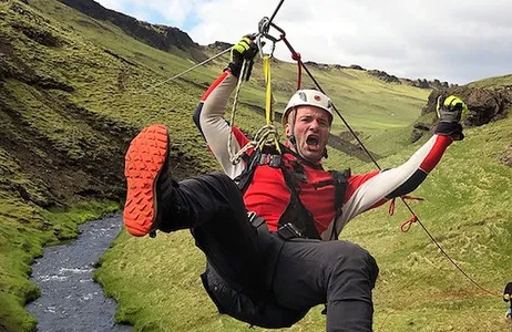 Reikiavik Ticket Islândia: aventura de tirolesa de 2 horas