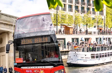 Berlin Ticket Red Sightseeing Berlin: excursão de ônibus hop-on hop-off de 24 horas