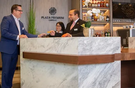 Dallas Ticket Plaza Premium Lounge no Aeroporto Internacional de Dallas Fort Worth
