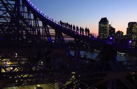 Brisbane Ticket Ponte da História: Escalada do Crepúsculo