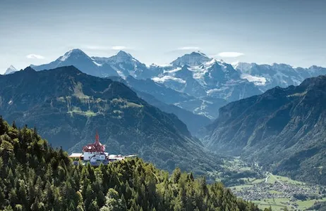 Interlaken Ticket Funicular: Interlaken - Harder Kulm