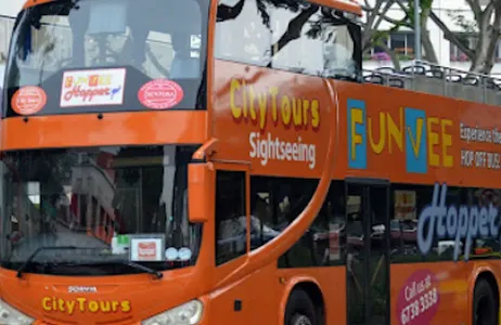 Singapur Ticket FunVee Singapore: Hop-on Hop-off Bus Tour