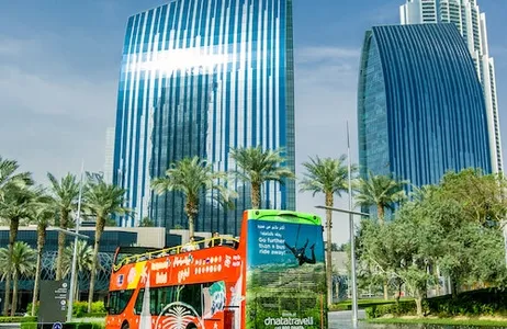 Dubai Ticket City Sightseeing Dubai: ônibus hop-on hop-off de 1 a 3 dias com Aquaventure opcional