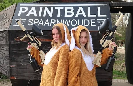 Velsen-Zuid Ticket Paintball Spaarnwoude: bilhete de entrada