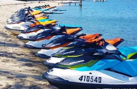 Main Beach Ticket Safari de moto de agua de 1 hora y media e isla