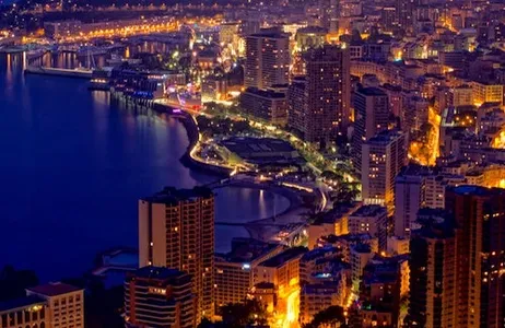 Niza Ticket Mônaco e Monte carlo à noite