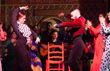 Madri Tour Private combo: Transfer IN OR OUT + Flamenco show with 01 drink