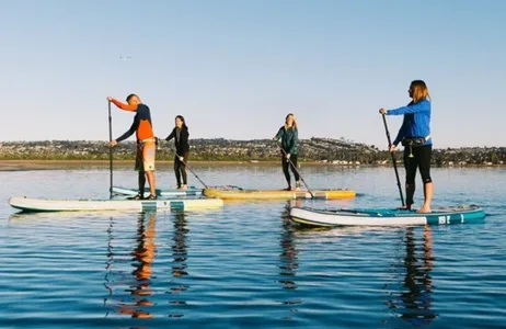 Roma Tour Aula de Stand Up Paddle na Praia de Ostia em Roma