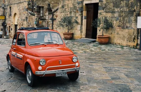 Siena Tour Tour por Chianti em um Fiat 500 Clássico 