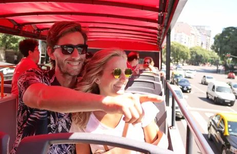 Buenos Aires Tour Autobús turístico Hop-On Hop-Off - 72 horas (pasajeros internacionales)