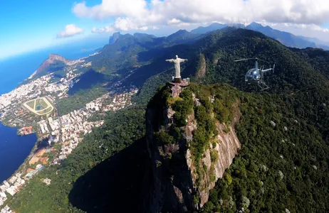Rio de Janeiro Tour Helicopter Tour of Rio - 10-minute flight with transportation included