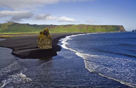 Reykjavík Tour Costa Sul da Islândia, Cachoeiras e Praia Areia Preta