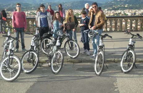 Florence Tour Passeio de bicicleta eléctrica pelas colinas de Florença com delicioso 'gelato' - pequenos grupos