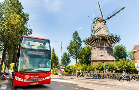 Amsterdam Tour Ônibus turístico de dois andares em Amsterdã Hop-On Hop-Off