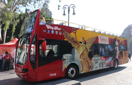 Mexico City Tour Autobús turístico Turisbus Hop On - Hop Off México
