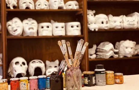 Venice Ticket Workshop de máscaras - Pinte sua própria máscara