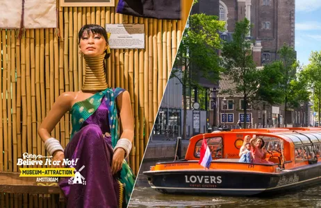 Amsterdam Ticket Ripley&#39;s Believe It or Not! and 1-Hour Canal Cruise