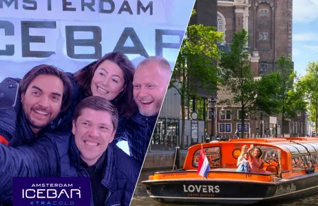 Amsterdam Ticket Amsterdam Icebar and 1-Hour Canal Cruise