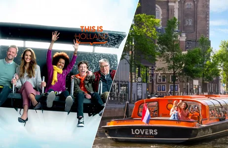 Amsterdam Ticket THIS IS HOLLAND and 1-hour canal cruise