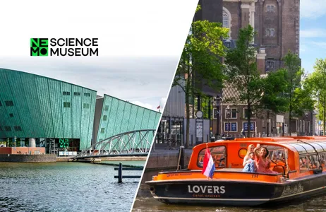 Amsterdam Ticket NEMO Science Museum and 1-hour canal cruise