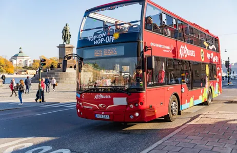 Stockholm Ticket Bus Turistico Vermelho Estocolmo Hop-On Hop-Off 24h