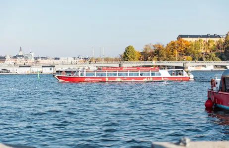 Stockholm Ticket Barco vermelho turístico hop-on hop-off