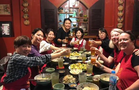 Hanoi Tour Aula de culinária em Hanói com visita ao mercado - tour de participação