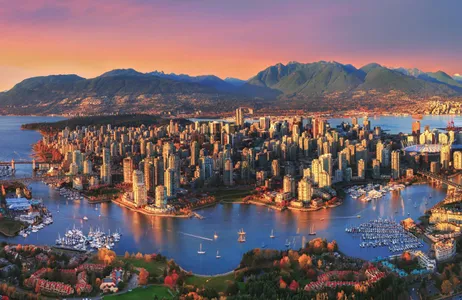Vancouver Tour Excursão noturna de Vancouver
