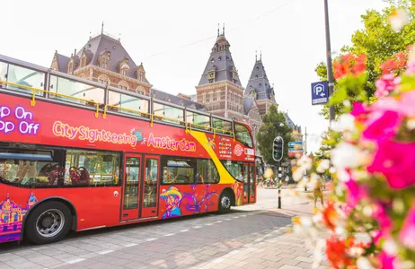 Amsterdam Ticket City Sightseeing Hop-on Hop-off Bus and Boat Tour