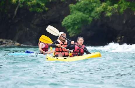 Quepos Tour Passeio de caiaque e mergulho com snorkel em Manuel Antonio