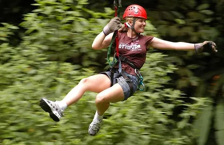 Quepos Tour Passeio de tirolesa de Manuel Antonio