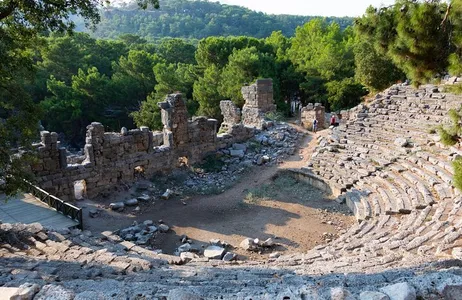 Antalya Ticket Excursão de dia inteiro à montanha Phaselis e Tahtali saindo de Antalya e Belek