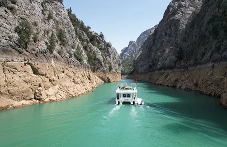 Antalya Tour Cruzeiro de dia inteiro em barco pelo Canyon saindo de Side