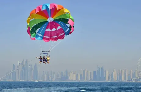 Dubai Tour Parasailing Experience (Triple - 15 minutes)