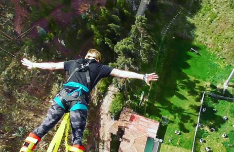 Cusco Tour Bungee Jumping over Peruvian Canyons