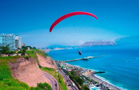 Lima Tour Paramotor Sky Tour - Explorando a costa sul de Lima